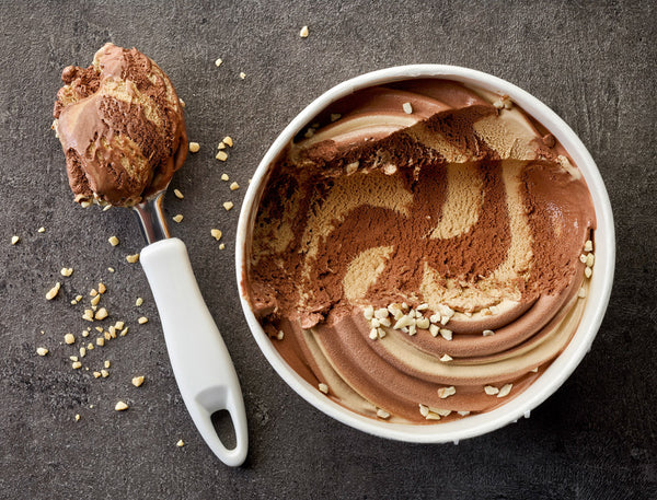 Nutella Peanut Butter Ice-cream recipe